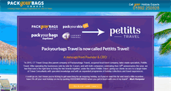 Desktop Screenshot of packyourbags.com